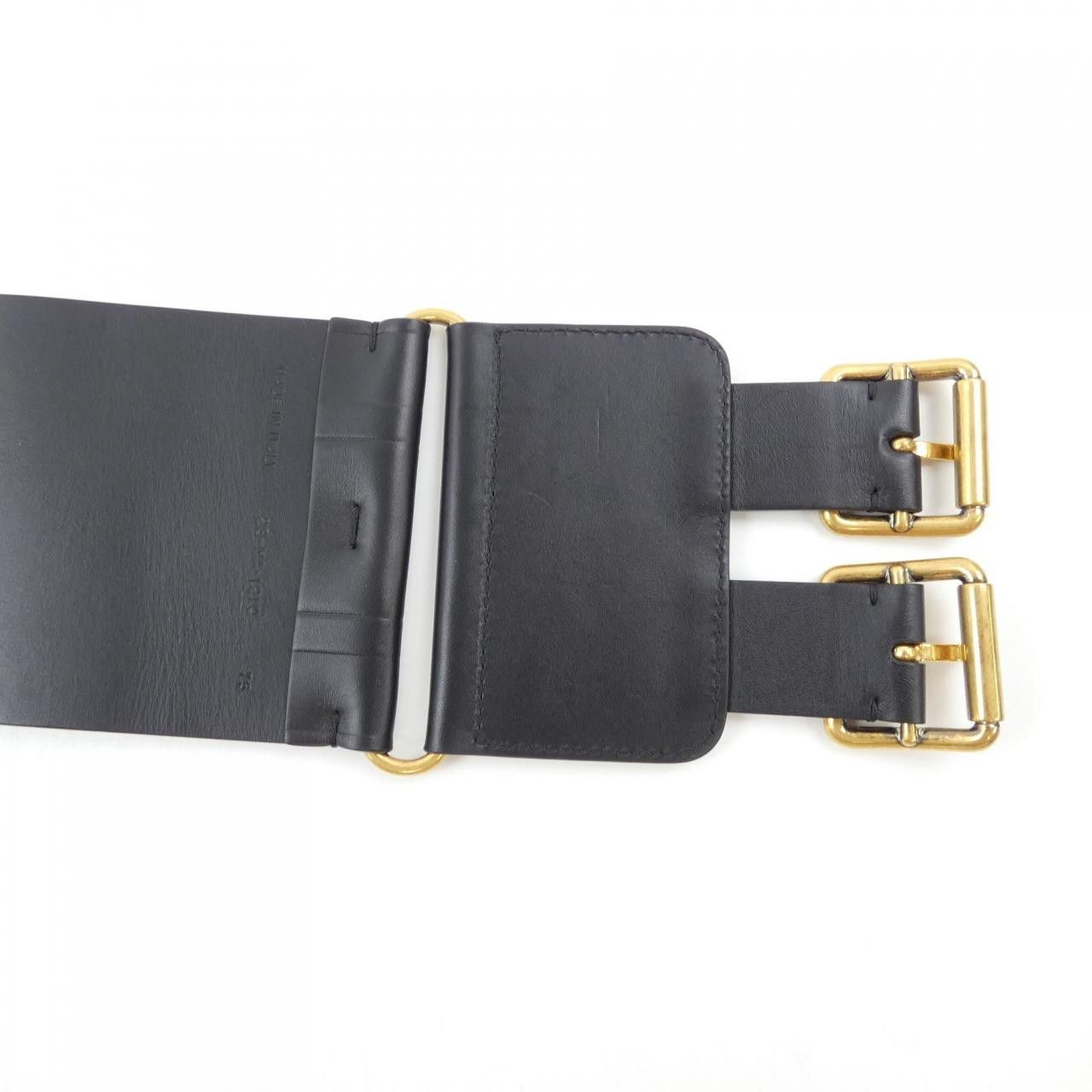 Dior Dior Christian Dior Leather Belt Leather Belt DUTY FREE for USA Size ONE SIZE - 3 Thumbnail