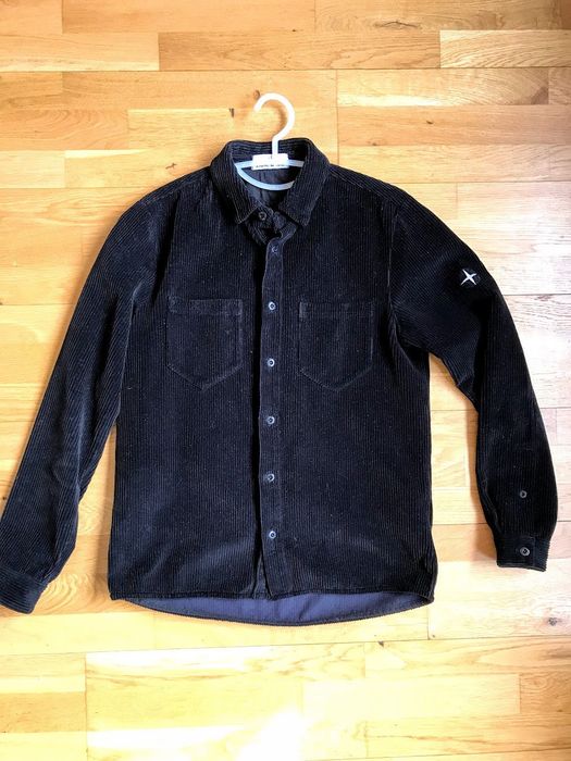 Stone island 2025 corduroy shirt aw18