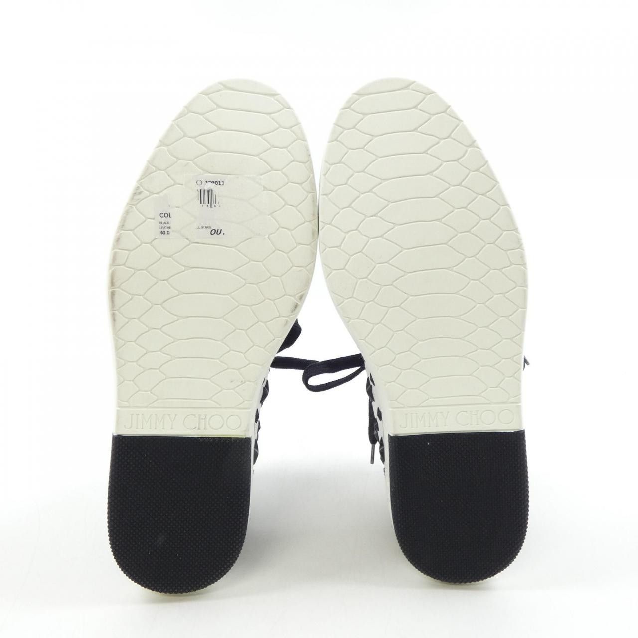 Jimmy Choo Jimmy Choo Jimmy Choo Sneakers Leather Shoes DUTY FREE for USA Size ONE SIZE - 4 Thumbnail