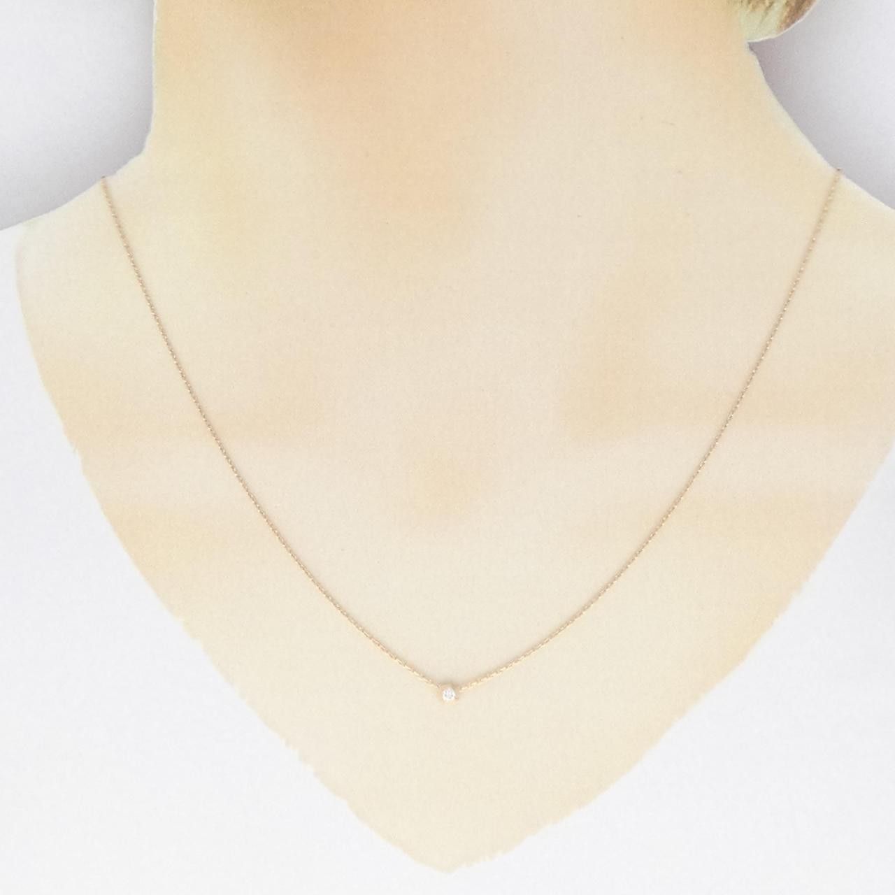 Cartier Cartier Cartier Diamants Legers Au750 Necklace Calfskin Necklace DUTY FREE for USA Size ONE SIZE - 6 Thumbnail
