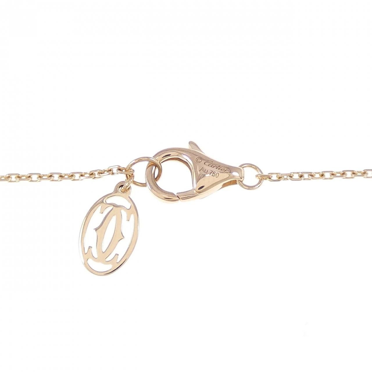 Cartier Cartier Cartier Diamants Legers Au750 Necklace Calfskin Necklace DUTY FREE for USA Size ONE SIZE - 5 Thumbnail