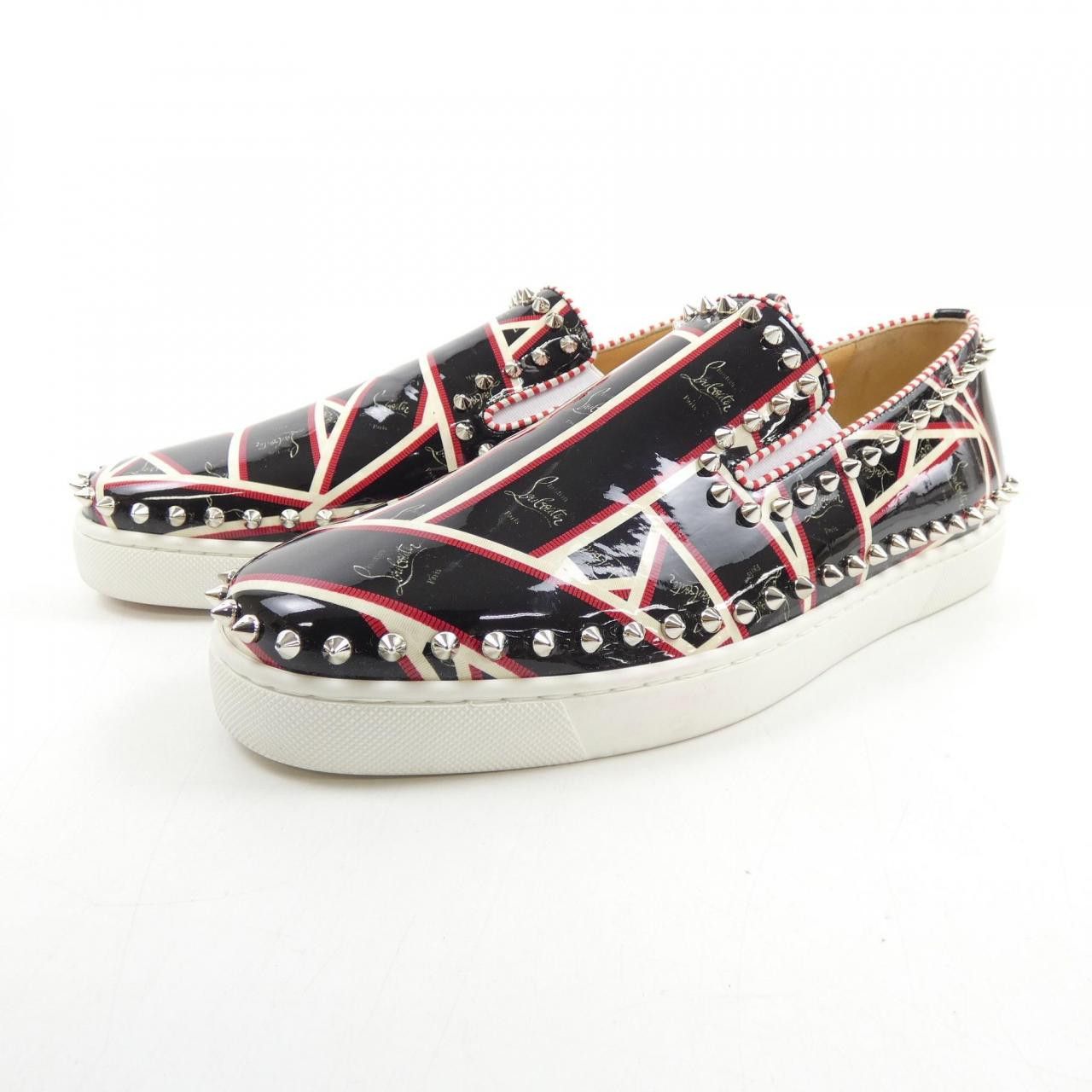 Christian Louboutin Christian Louboutin Christian Louboutin Sneakers Leather Shoes DUTY FREE for USA Size ONE SIZE - 3 Thumbnail