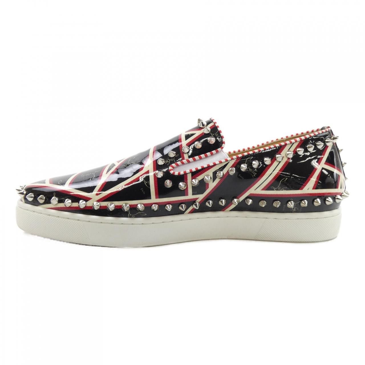 Christian Louboutin Christian Louboutin Christian Louboutin Sneakers Leather Shoes DUTY FREE for USA Size ONE SIZE - 2 Thumbnail