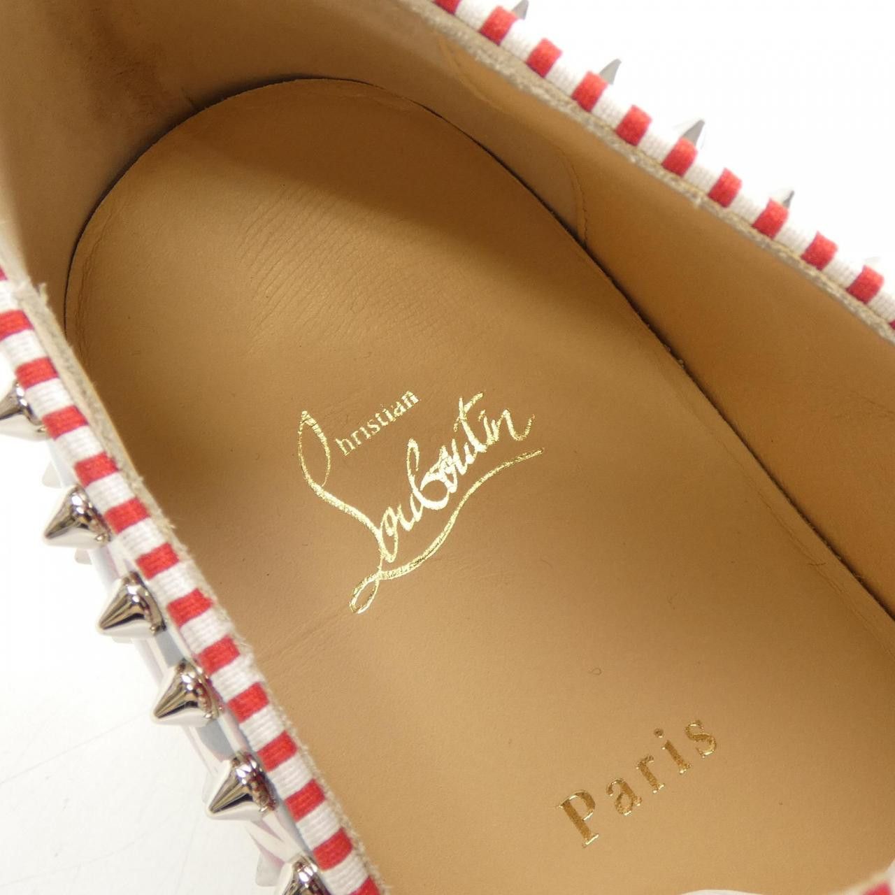 Christian Louboutin Christian Louboutin Christian Louboutin Sneakers Leather Shoes DUTY FREE for USA Size ONE SIZE - 6 Thumbnail