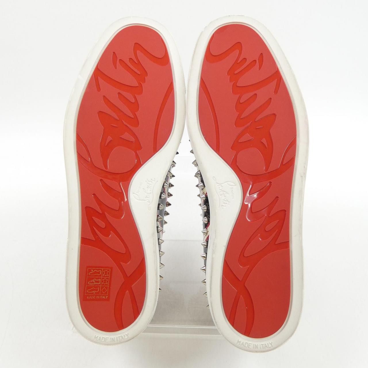 Christian Louboutin Christian Louboutin Christian Louboutin Sneakers Leather Shoes DUTY FREE for USA Size ONE SIZE - 4 Thumbnail