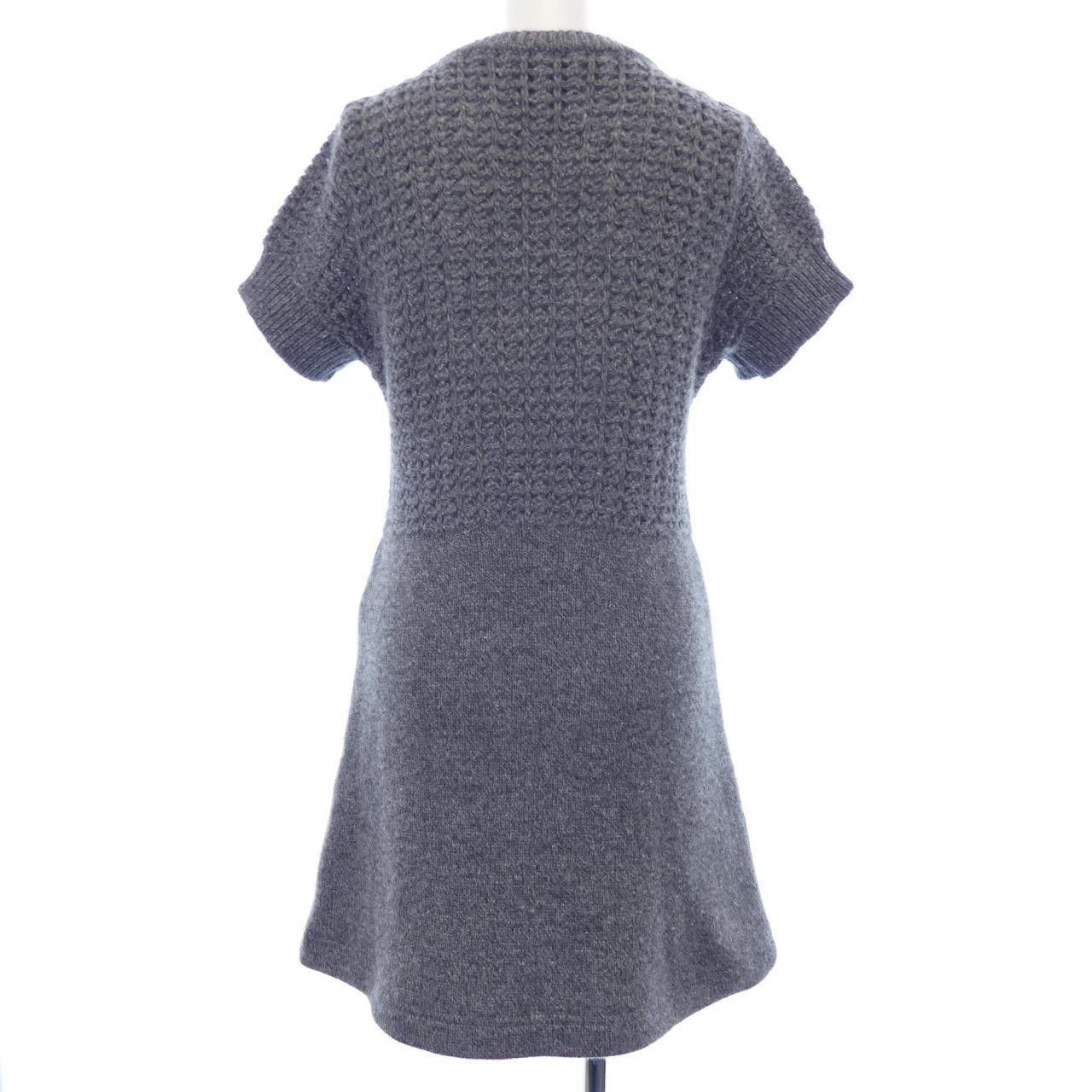 Chanel Chanel Chanel Dress Cashmere Blend Dress Others Dresses P36613K02248 09A DUTY FREE for USA Size ONE SIZE - 2 Thumbnail