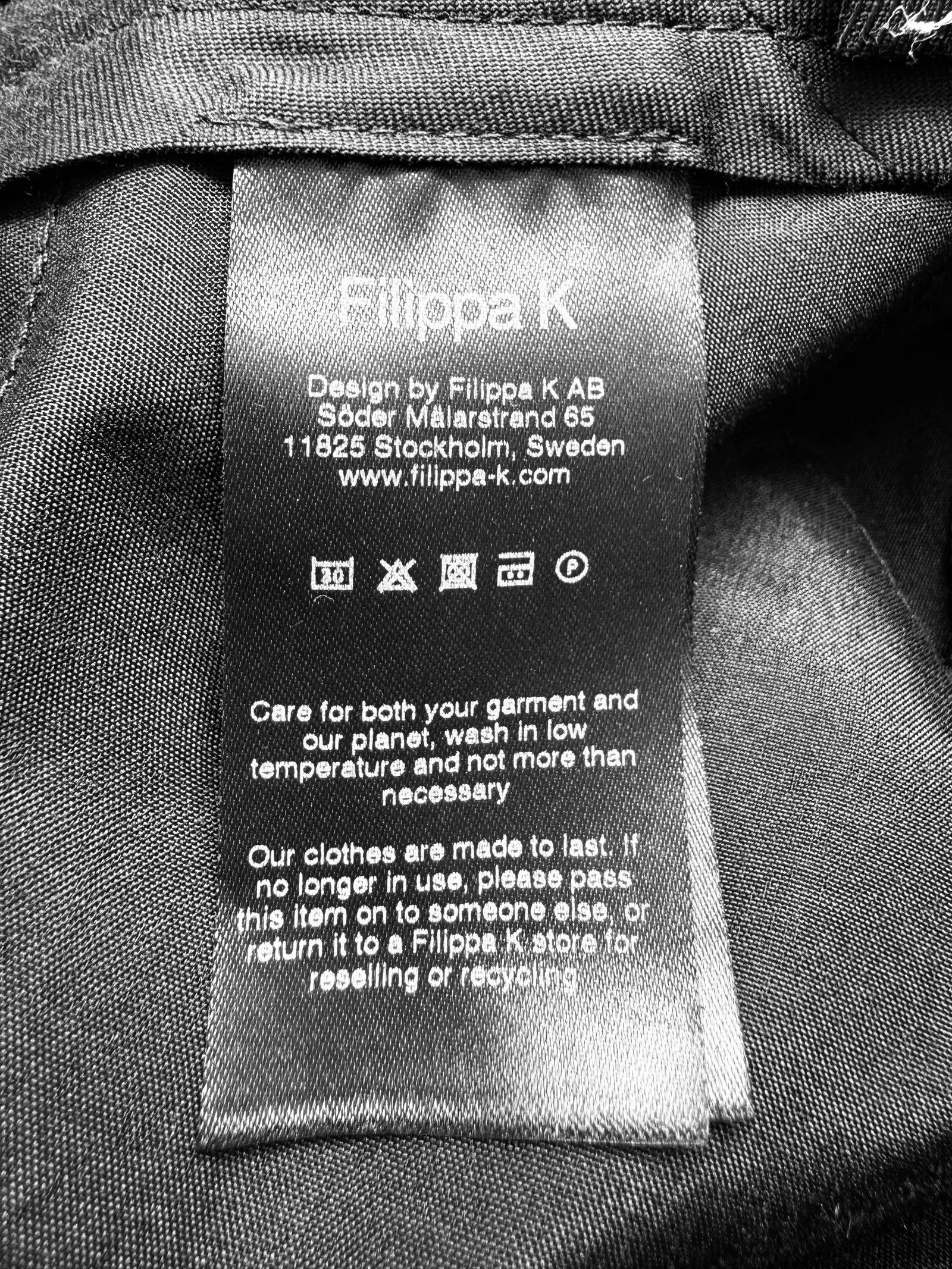 Filippa K Filippa K Emma Wool Trousers Pants Size 30" / US 8 / IT 44 - 6 Thumbnail