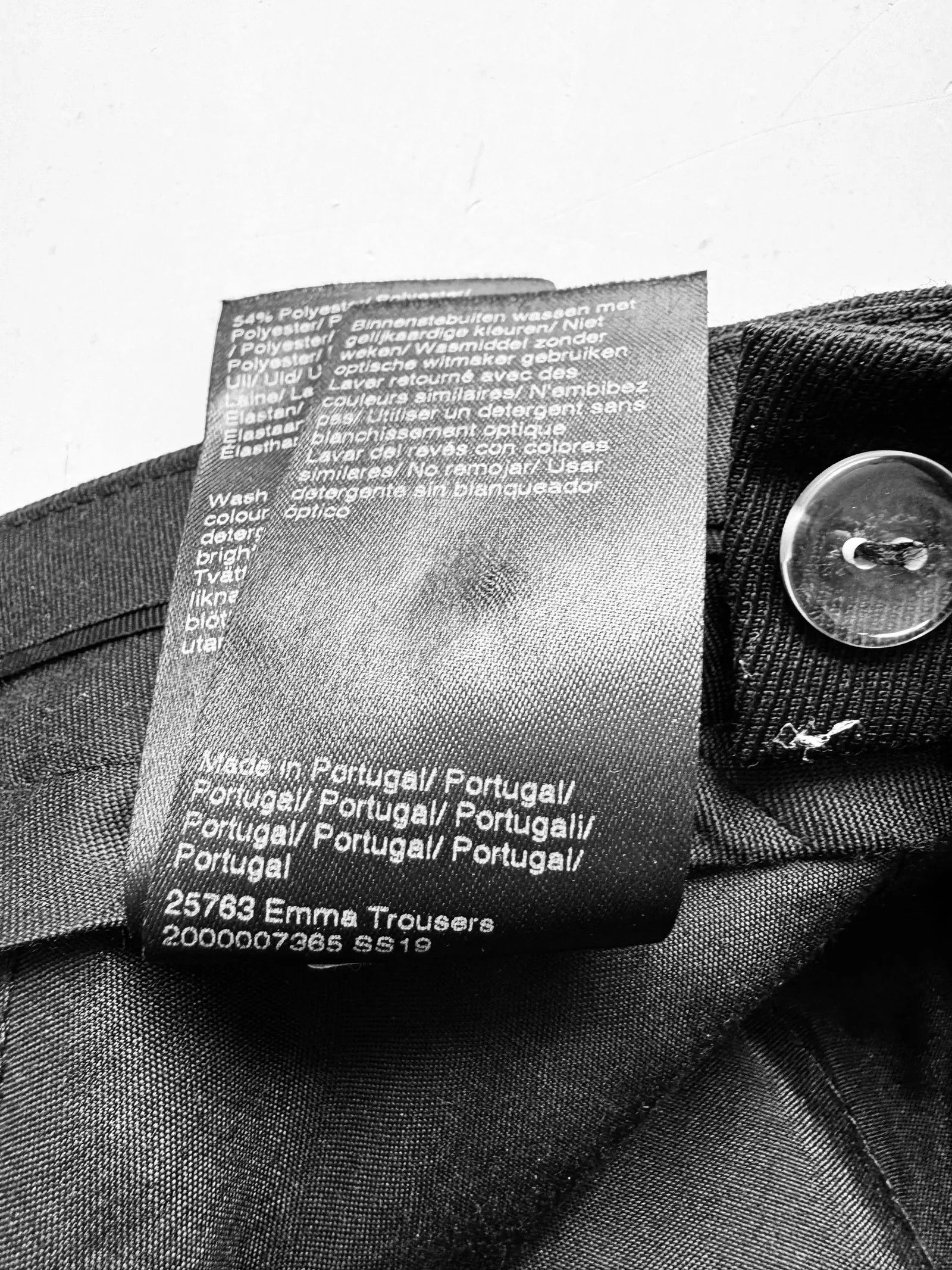 Filippa K Filippa K Emma Wool Trousers Pants Size 30" / US 8 / IT 44 - 4 Thumbnail