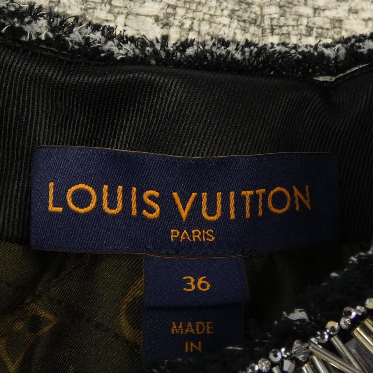 Louis Vuitton Louis Vuitton Louis Vuitton Collarless Jacket Others Outerwear FMVB68MR2 DUTY FREE for USA Size ONE SIZE - 5 Thumbnail