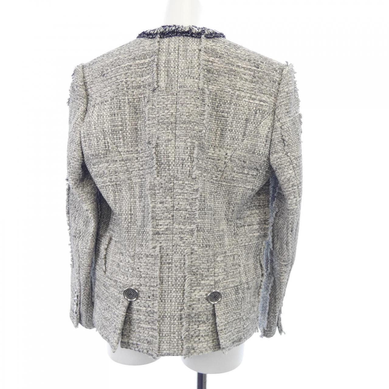Louis Vuitton Louis Vuitton Louis Vuitton Collarless Jacket Others Outerwear FMVB68MR2 DUTY FREE for USA Size ONE SIZE - 2 Thumbnail