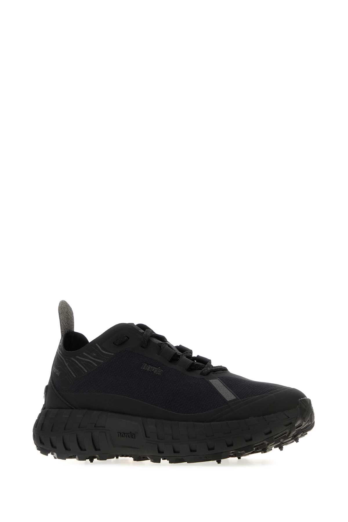 norda Black Canvas 001A Sneakers Size US 6 / IT 36 - 2 Thumbnail