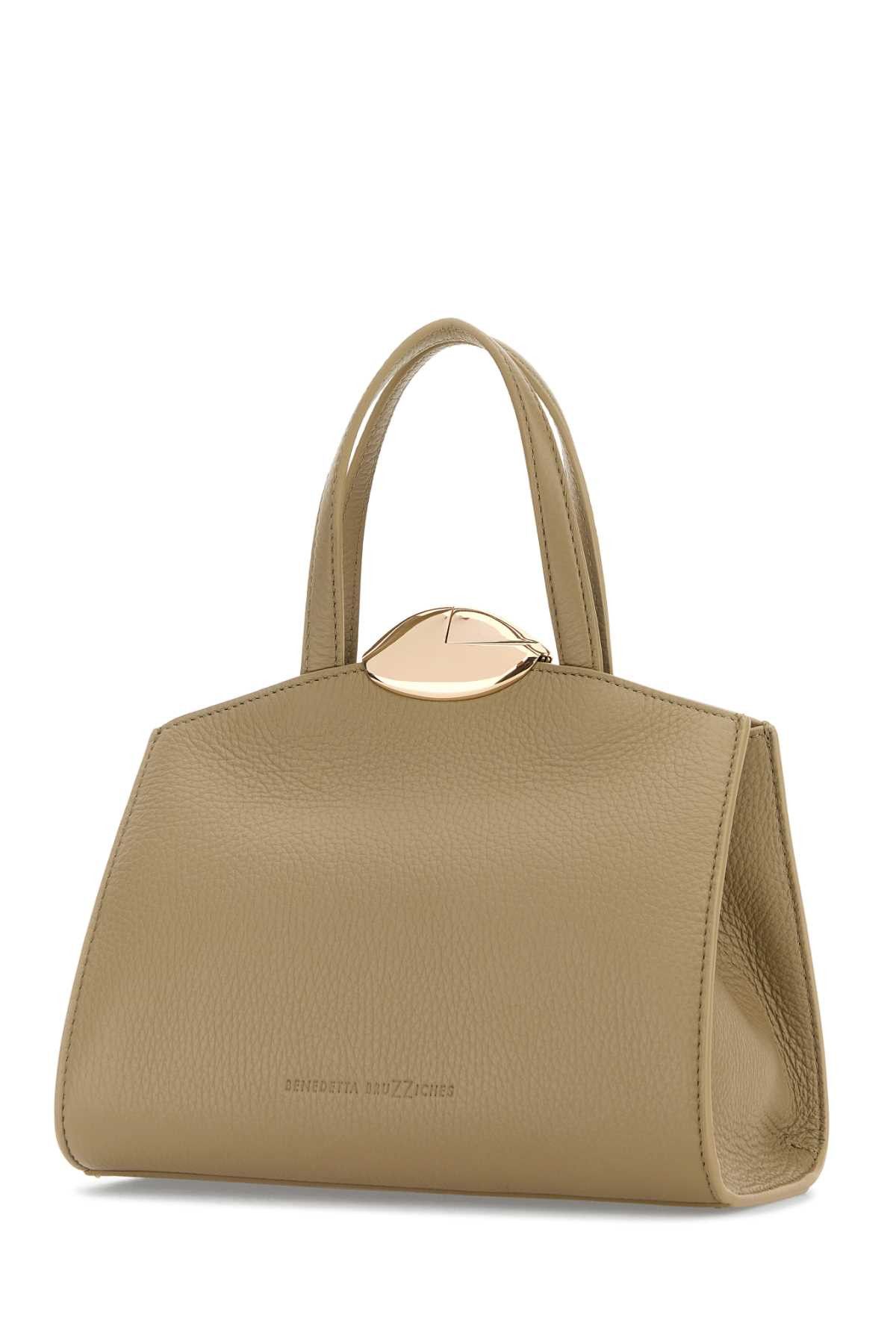 Benedetta Bruzziches Cappuccino Leather Serena La Petite Handbag Size ONE SIZE - 2 Thumbnail