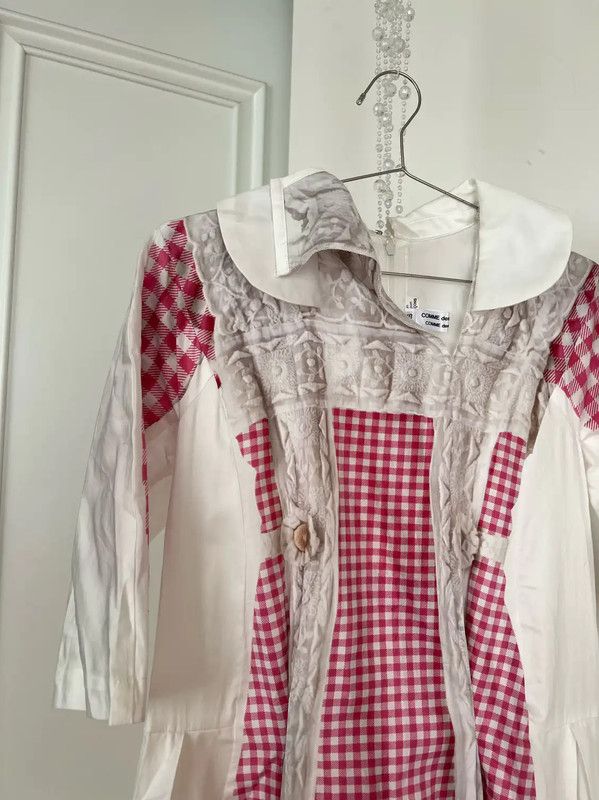 Comme des Garcons COMME des GARÇONS Pink and White Dress XS 0089 Size XS / US 0-2 / IT 36-38 - 4 Thumbnail