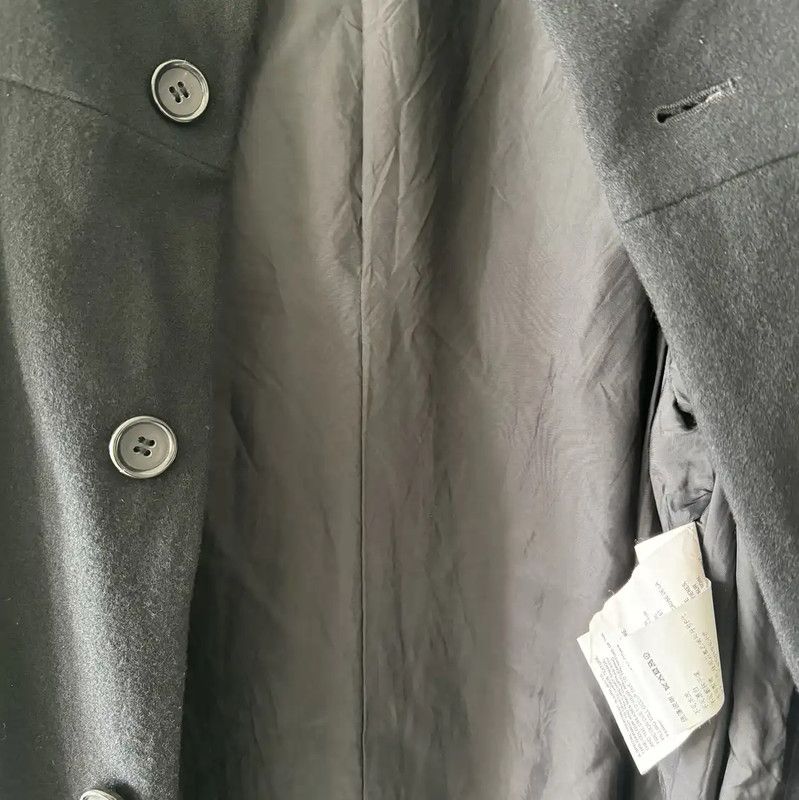 Comme des Garcons COMME des GARÇONS Black Wool Women's Coat 0089 Size XS / US 0-2 / IT 36-38 - 6 Thumbnail