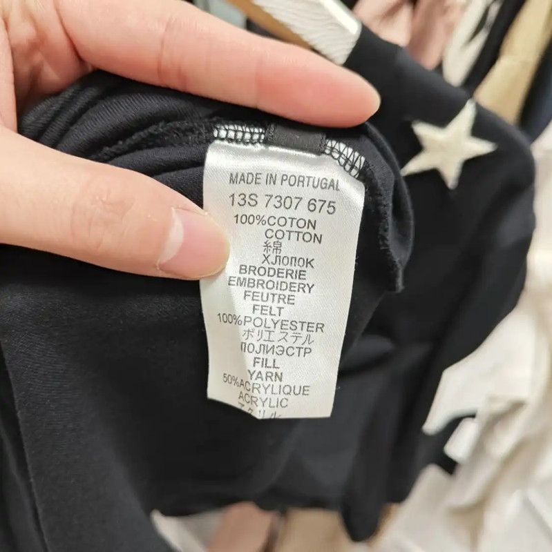 Givenchy Givenchy Black Cotton Women's T-Shirt 0089 Size S / US 4 / IT 40 - 5 Thumbnail
