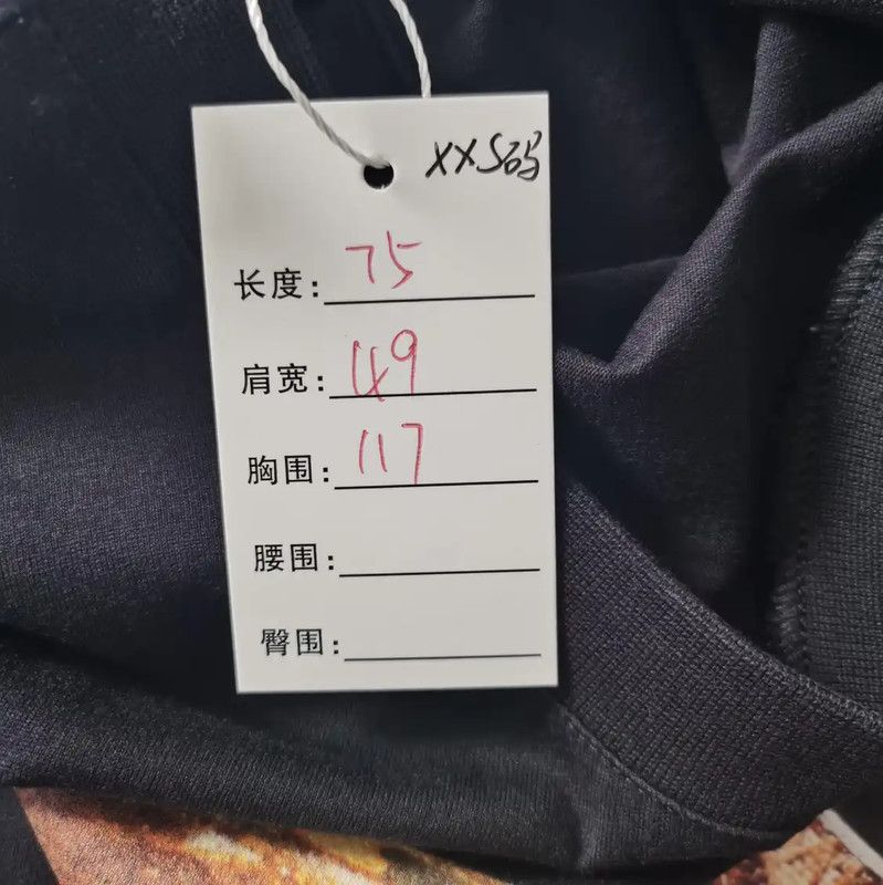 Givenchy Givenchy Black Cotton Graphic Short Sleeve T-Shirt 0089 Size XXS / US 00 / IT 34 - 5 Thumbnail