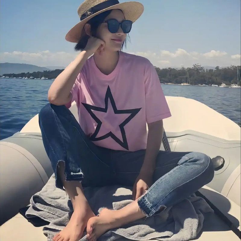 Givenchy Givenchy Pink Cotton Short Sleeve T-Shirt 0089 Size S / US 4 / IT 40 - 9 Thumbnail