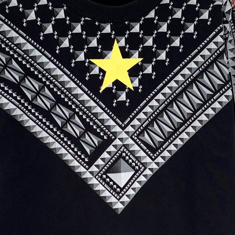 Givenchy Givenchy Black Cotton Sweatshirt for Women 0089 Size S / US 4 / IT 40 - 4 Thumbnail
