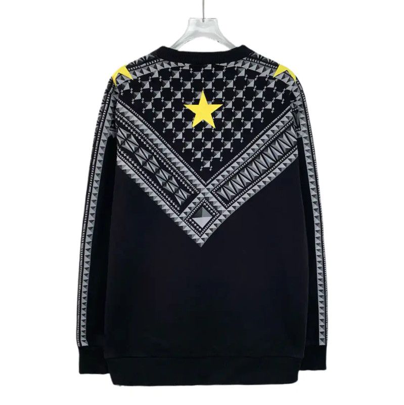 Givenchy Givenchy Black Cotton Sweatshirt for Women 0089 Size S / US 4 / IT 40 - 2 Thumbnail