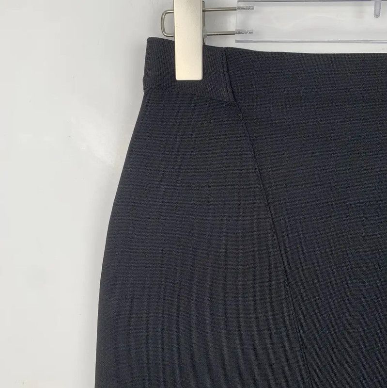 Givenchy Givenchy Black Viscose Women's Midi Skirt 0089 Size 30" / US 8 / IT 44 - 3 Thumbnail