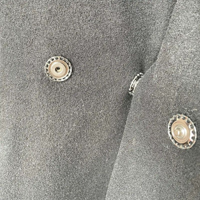 Givenchy Givenchy Black Wool Women's Coat 0089 Size M / US 6-8 / IT 42-44 - 8 Thumbnail