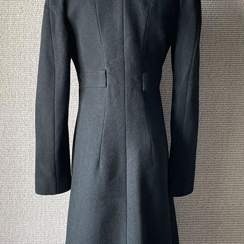 Givenchy Givenchy Black Wool Women's Coat 0089 Size M / US 6-8 / IT 42-44 - 2 Thumbnail