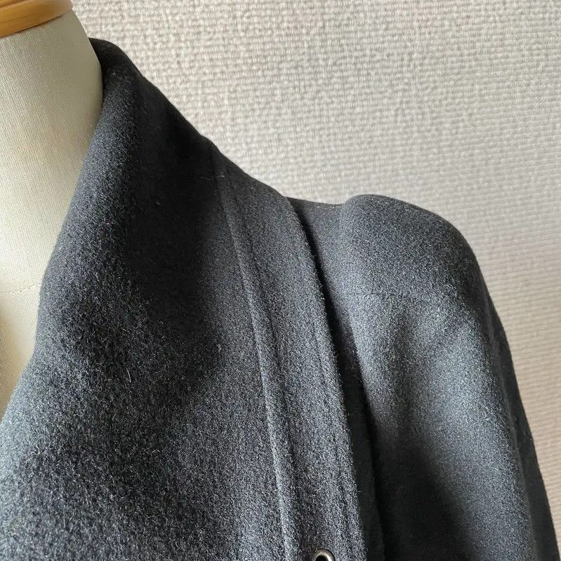 Givenchy Givenchy Black Wool Women's Coat 0089 Size M / US 6-8 / IT 42-44 - 6 Thumbnail