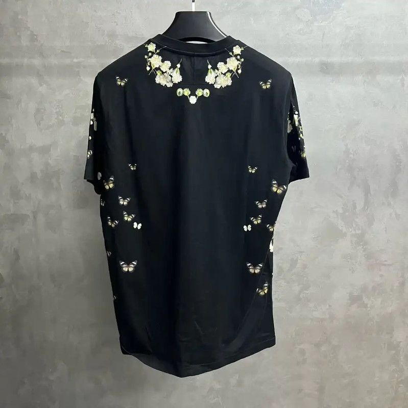 Givenchy Givenchy Black Cotton Women's T-Shirt 0089 Size XS / US 0-2 / IT 36-38 - 2 Thumbnail