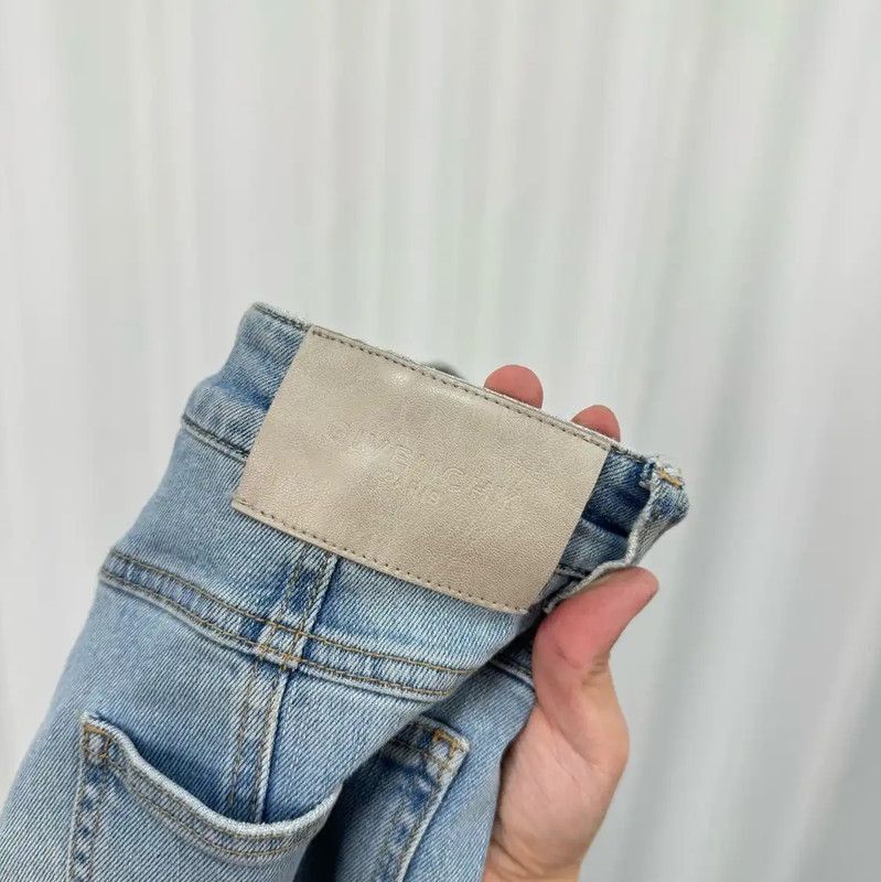 Givenchy Givenchy Blue Denim Logo Women's Jeans 0089 Size 23" - 6 Thumbnail