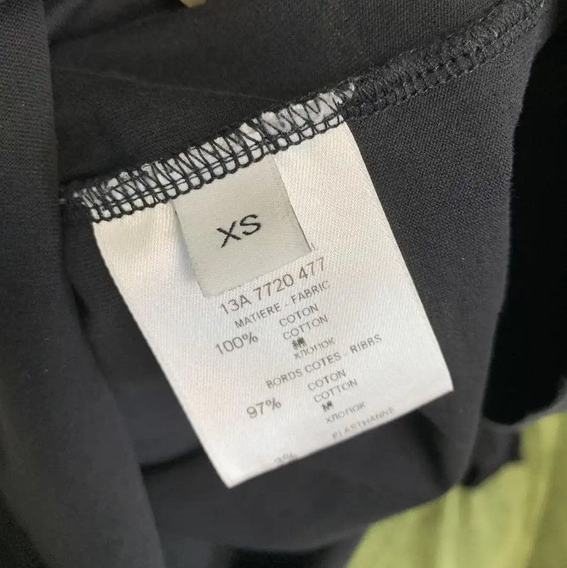 Givenchy Givenchy Black Sleeveless Cotton T-shirt 0089 Size XS / US 0-2 / IT 36-38 - 6 Thumbnail