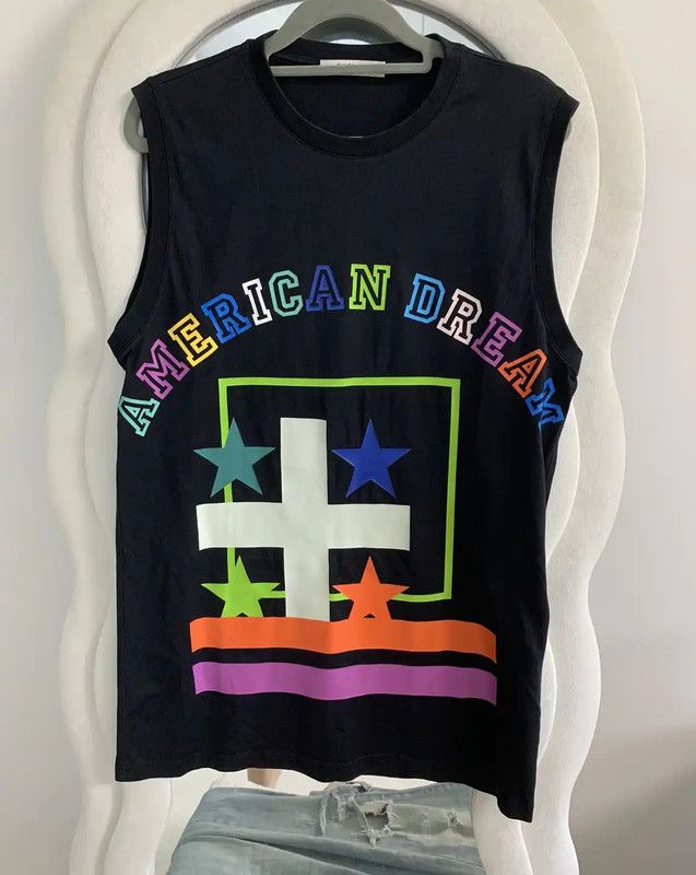 Givenchy Givenchy Black Sleeveless Cotton T-shirt 0089 Size XS / US 0-2 / IT 36-38 - 2 Thumbnail