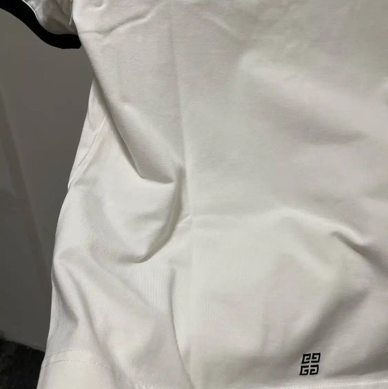 Givenchy Givenchy Women's White Cotton T-Shirt 0089 Size L / US 10 / IT 46 - 5 Thumbnail
