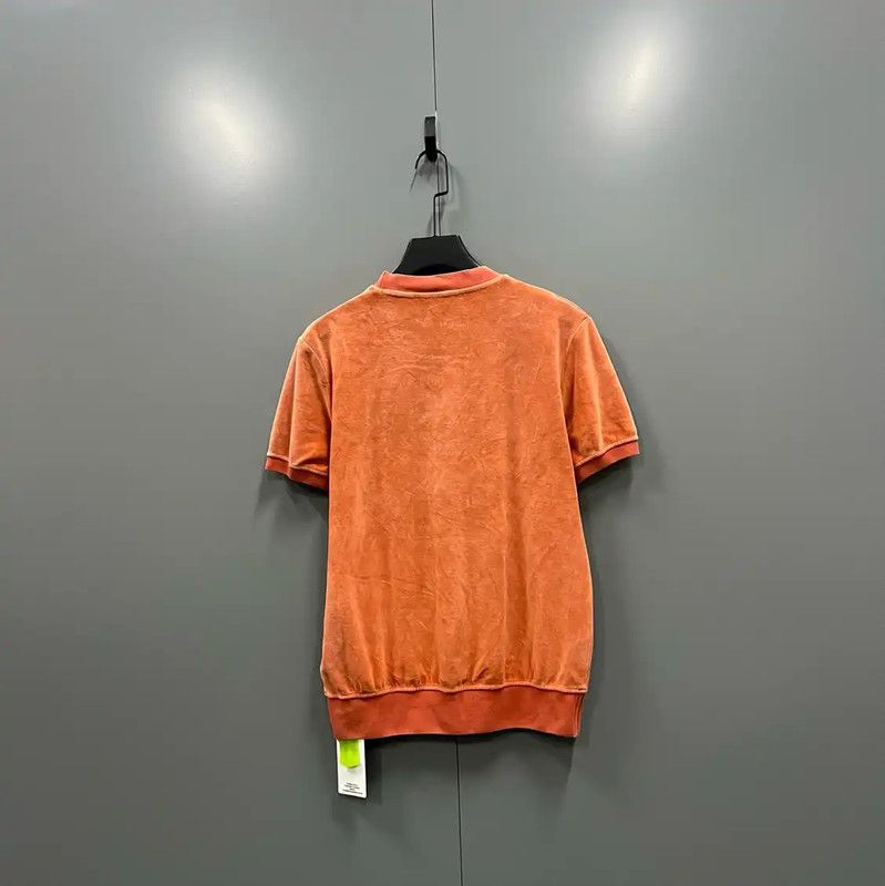 Givenchy Givenchy Women's Orange Short Sleeve T-Shirt 0089 Size S / US 4 / IT 40 - 3 Thumbnail