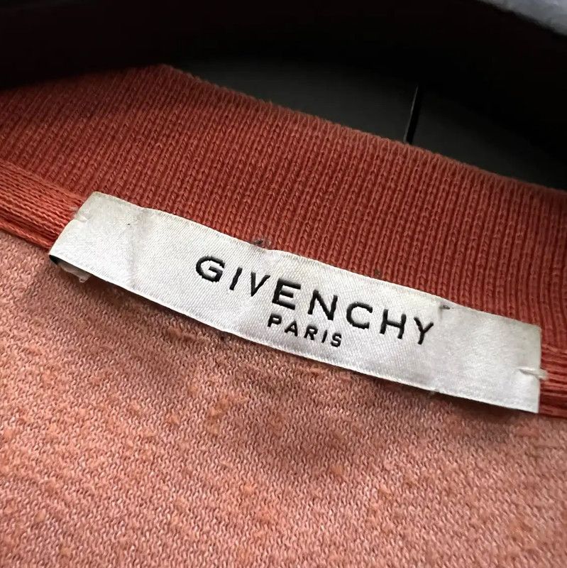 Givenchy Givenchy Women's Orange Short Sleeve T-Shirt 0089 Size S / US 4 / IT 40 - 2 Thumbnail