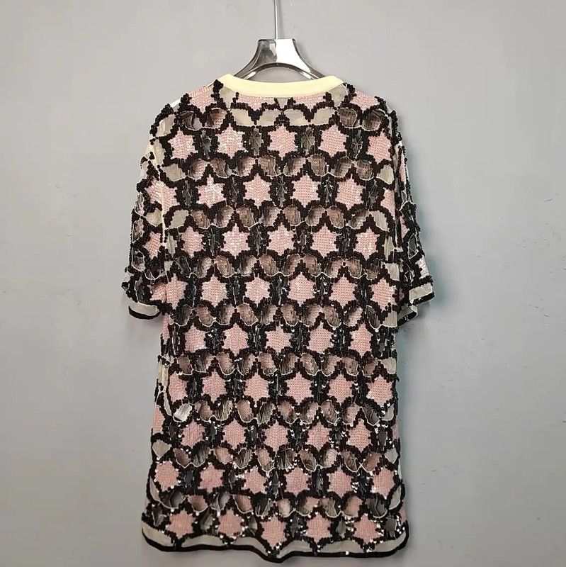 Givenchy Givenchy Pink Cotton T-Shirt for Women 0089 Size M / US 6-8 / IT 42-44 - 2 Thumbnail