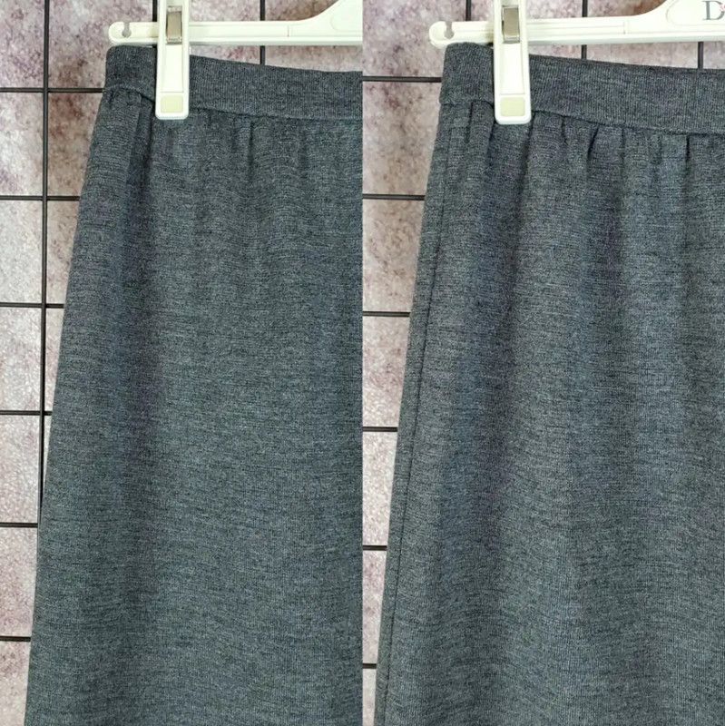 Givenchy Givenchy Gray Wool Midi Skirt for Women 0089 Size 23" - 7 Thumbnail