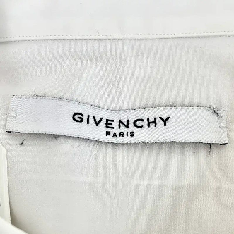 Givenchy Givenchy White Cotton Women's Shirt 0089 Size ONE SIZE - 5 Thumbnail