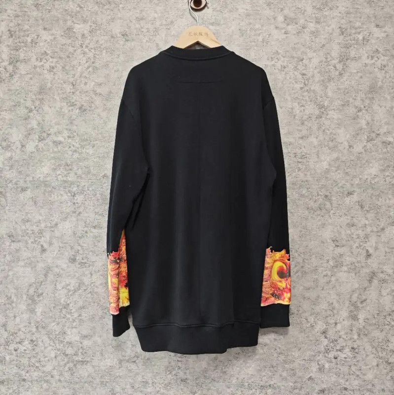 Givenchy Givenchy Black Cotton Women's Sweatshirt 0089 Size S / US 4 / IT 40 - 2 Thumbnail