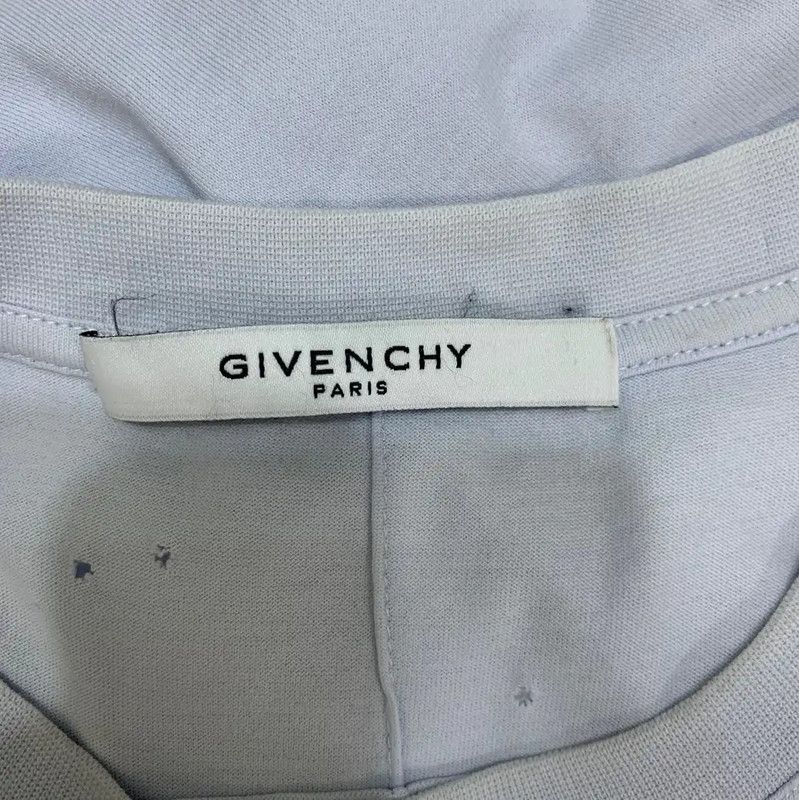 Givenchy Givenchy Blue Cotton Women's T-Shirt Size XS 0089 Size XS / US 0-2 / IT 36-38 - 4 Thumbnail