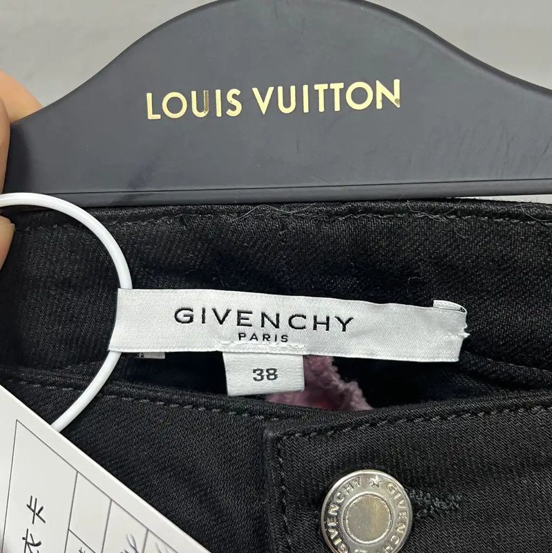 Givenchy Givenchy Black Cotton Women's Jeans 0089 Size 27" / US 4 / IT 40 - 6 Thumbnail