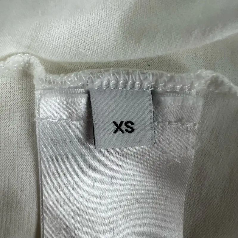 Givenchy Givenchy Women's XS White Cotton T-Shirt 0089 Size XS / US 0-2 / IT 36-38 - 4 Thumbnail
