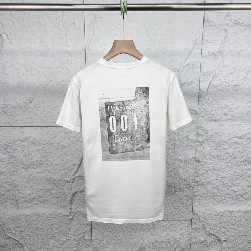Givenchy Givenchy Women's XS White Cotton T-Shirt 0089 Size XS / US 0-2 / IT 36-38 - 2 Thumbnail