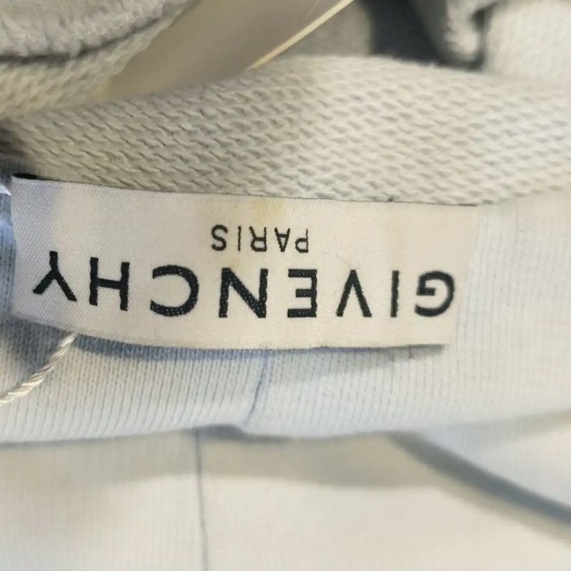 Givenchy Givenchy Light Blue Cotton Women's Hoodie 0089 Size XS / US 0-2 / IT 36-38 - 5 Thumbnail
