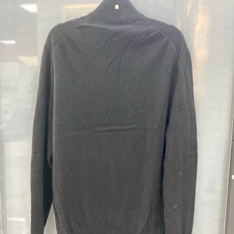 Givenchy Givenchy Black Wool Blend Sweater 0089 Size XL / US 12-14 / IT 48-50 - 2 Thumbnail