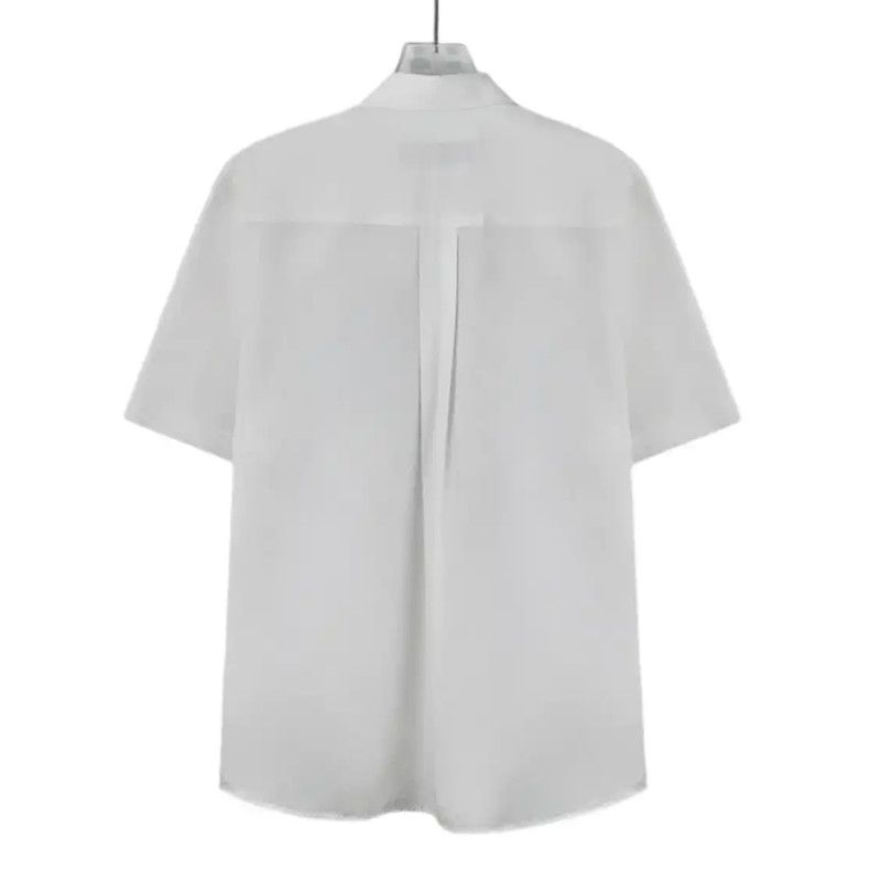 Givenchy Givenchy White Cotton Short Sleeve Shirt 0089 Size ONE SIZE - 2 Thumbnail