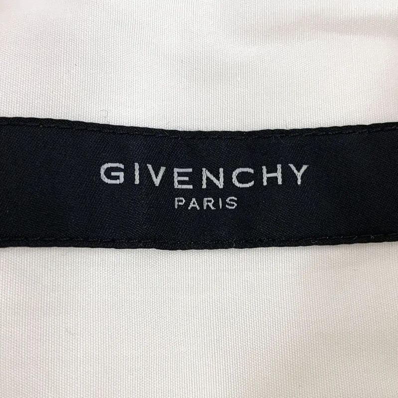 Givenchy Givenchy White Cotton Short Sleeve Shirt 0089 Size ONE SIZE - 5 Thumbnail