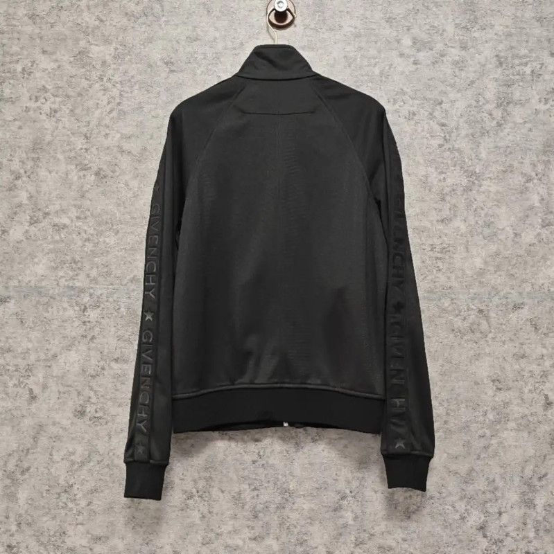 Givenchy Givenchy Black Cotton Women's Jacket 0089 Size L / US 10 / IT 46 - 2 Thumbnail