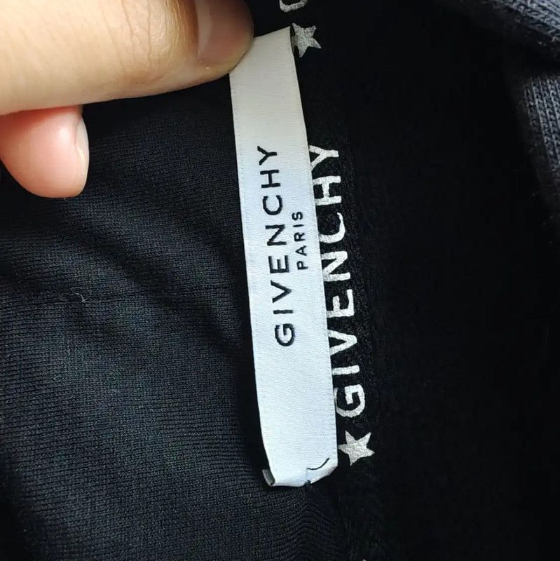 Givenchy Givenchy Black Cotton Hoodie for Women 0089 Size XS / US 0-2 / IT 36-38 - 3 Thumbnail