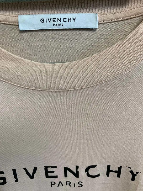 Givenchy Pink Cotton T-Shirt for Women 0089