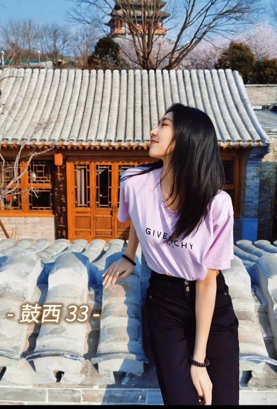 Givenchy Pink Cotton T-Shirt for Women 0089